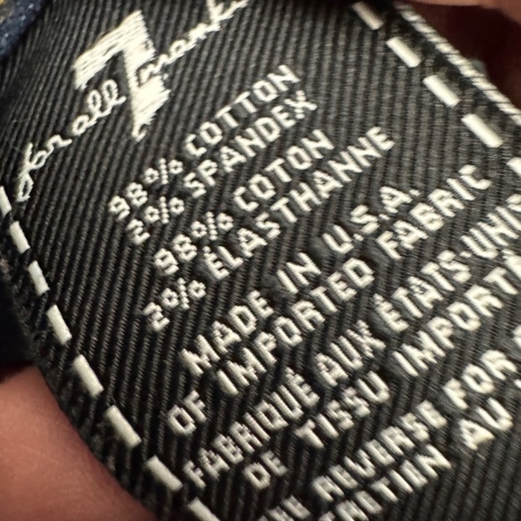 7 For All Mankind Skinny Jeans - Picture 8 of 9